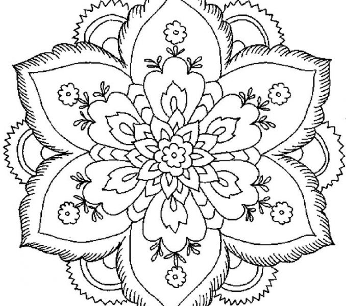 678x600 Black And White Colouring Pages Best 25 Coloring Pages Of Flowers