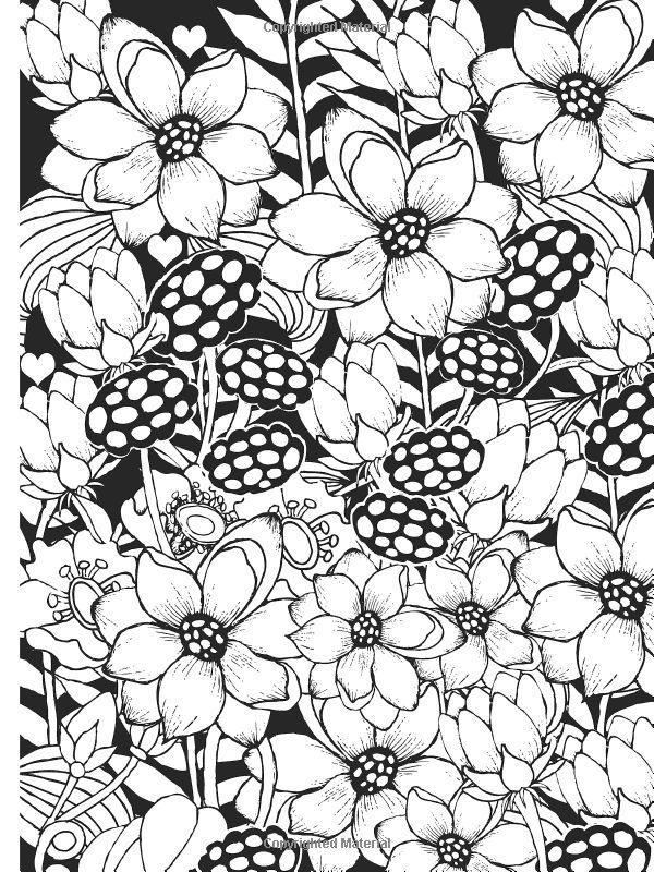 600x800 Midnight Patterns Coloring Pages