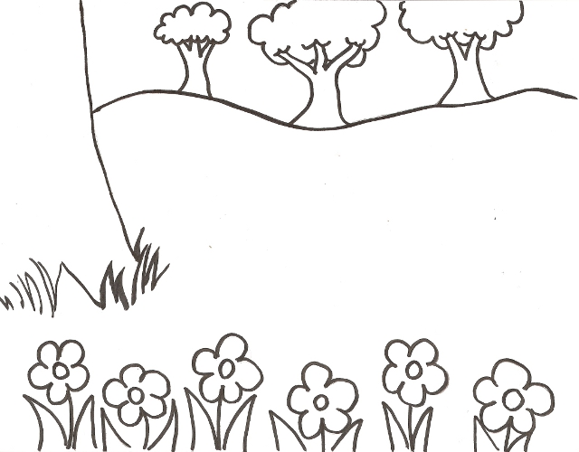 640x500 Bug Sticker Scene Coloring Pages Imagine