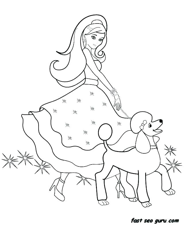 640x785 Barbie Printable Coloring Sheets Barbie Printable Coloring Pages