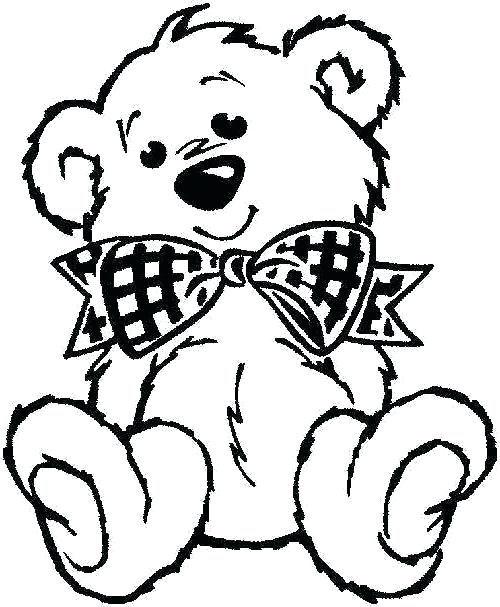 500x607 Coloring Pages Bears Best Teddy Bears Coloring Art Print Pages