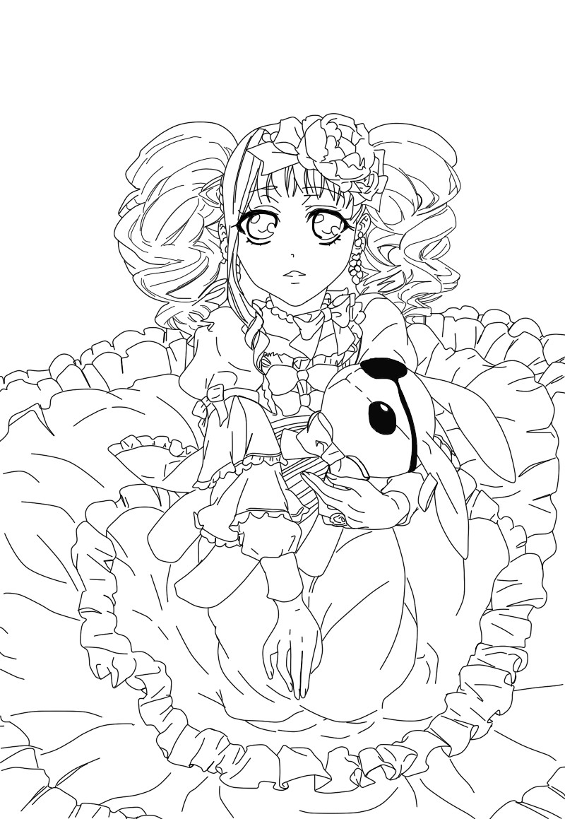 800x1159 Sebastian Black Butler Coloring Pages 88040 In 19