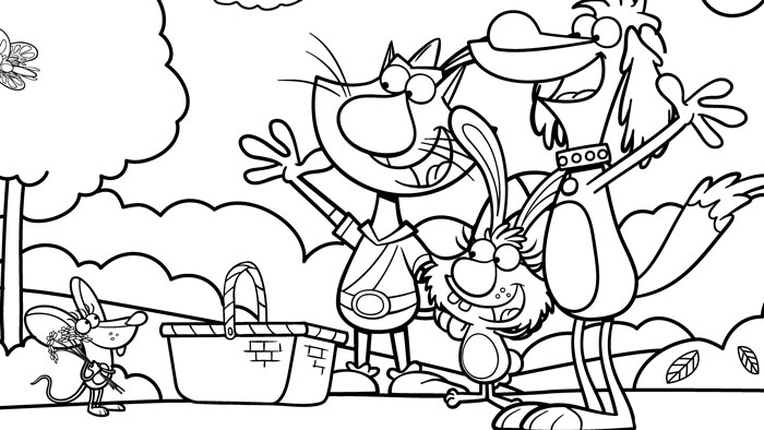 700x394 Coloring Page Nature Nature Cat Coloring Pages Wttw Chicago Public