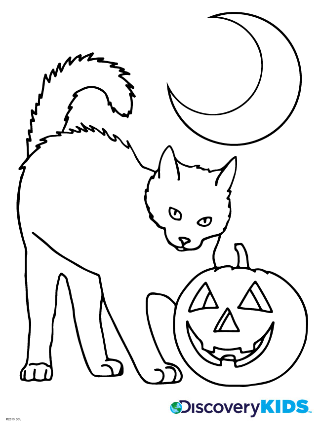 648x864 Cat Halloween Coloring Pages Halloween Black Cat Coloring Pages