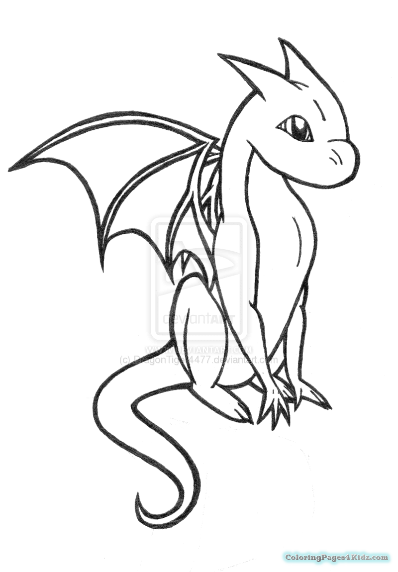 800x1150 Realistic Baby Dragon Coloring Pages Coloring Pages For Kids