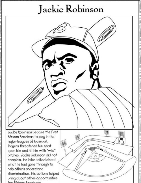 589x762 Black History Month Coloring Pages