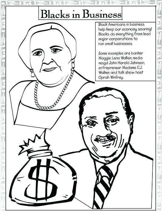 539x698 Black History Month Coloring Pages Black History Month Coloring
