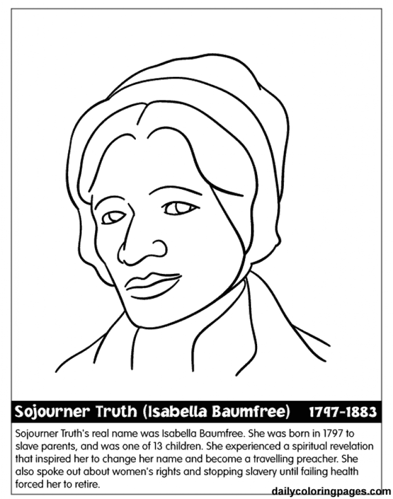 807x1024 Unconditional Black History Month Preschool Coloring Pages Book