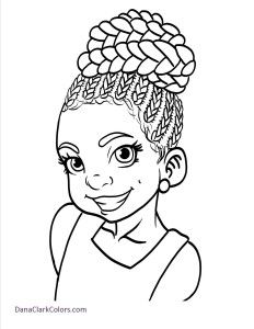 Black People Coloring Pages