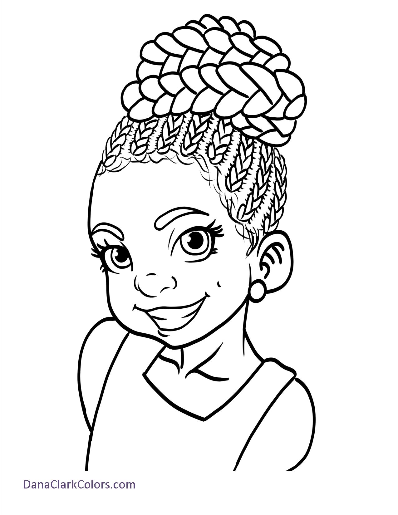 Black Princess Coloring Pages