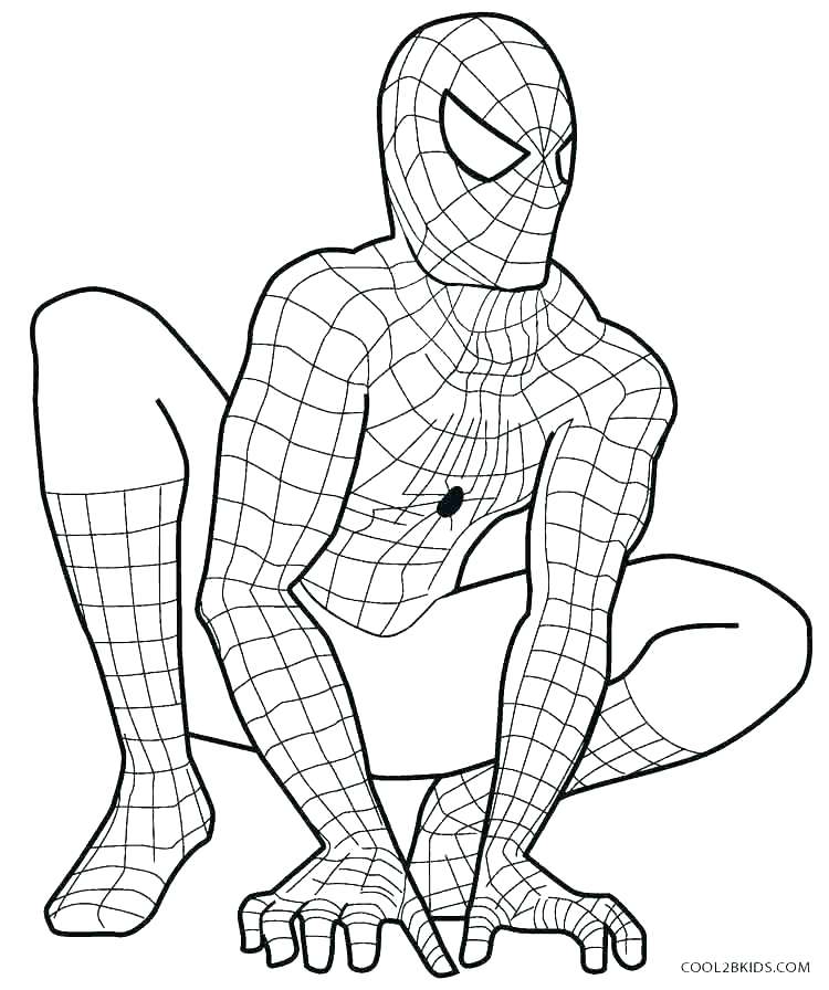 750x896 Spider Man Coloring Pages Coloring Pages Saving Black Spiderman