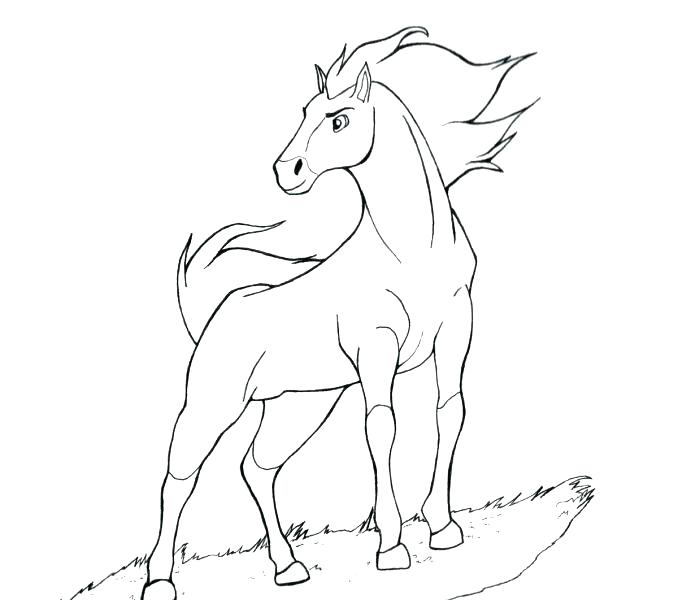 678x600 Spirit Stallion Of The Cimarron Coloring Pages Spirit Stallion