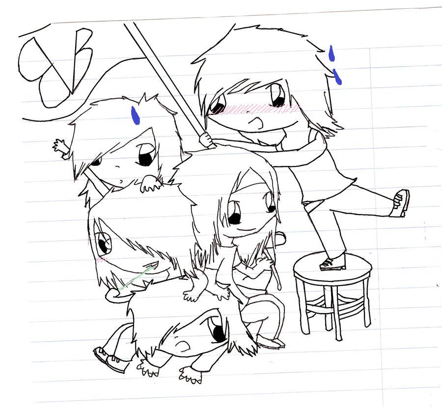 900x829 Black Veil Brides Coloring Pages I Love Fun Black