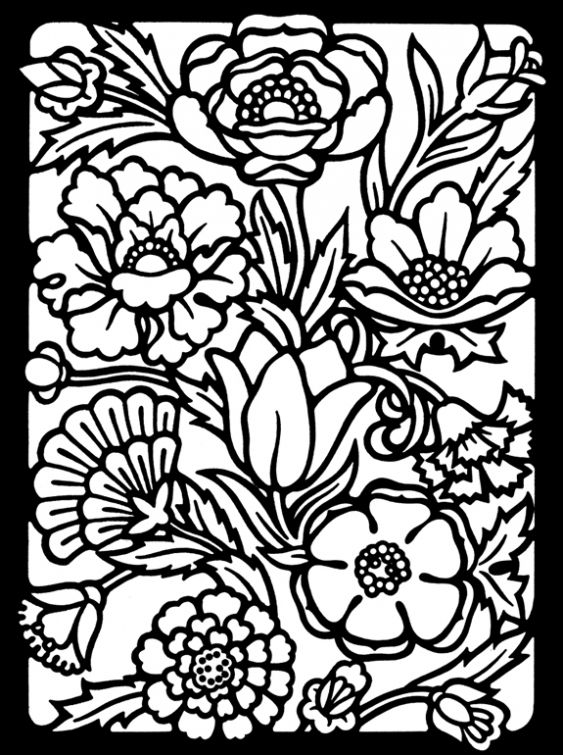 Black Velvet Coloring Pages