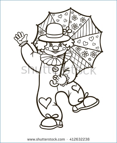 383x470 Circus Horse Animal Coloring Page
