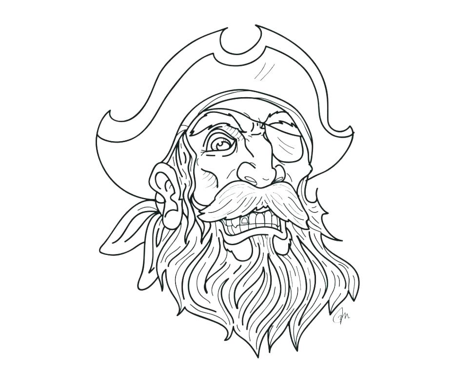Blackbeard Coloring Pages