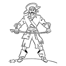 230x230 Top 25 Pirates Coloring Pages For Toddlers