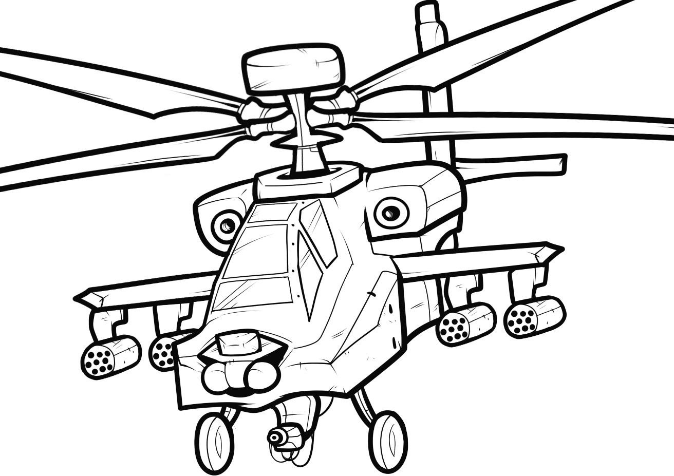 1312x927 Cool Coloring Pages Of Helicopters Printable Helicopter For Kids