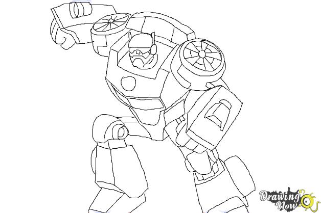 628x418 Crafty Rescue Bots Printable Coloring Pages How To Draw Chase