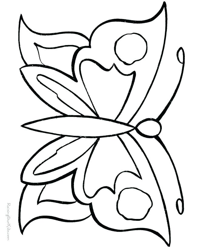 670x820 Butterfly Birthday Cake Template Printable Printable Coloring