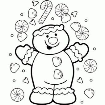340x340 75 Best December Coloring Images On Christmas Crafts