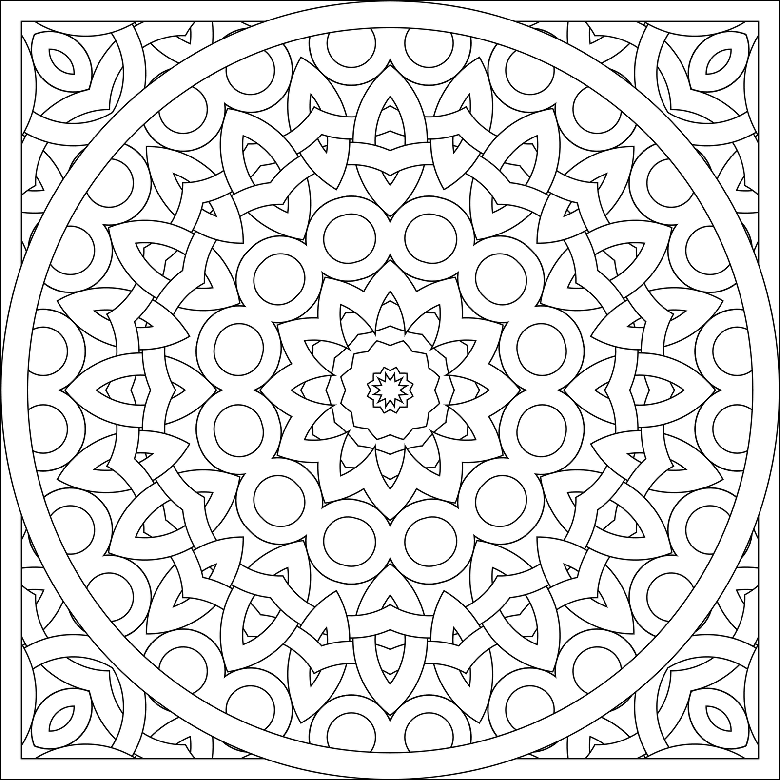 1600x1600 Blank Coloring Pages