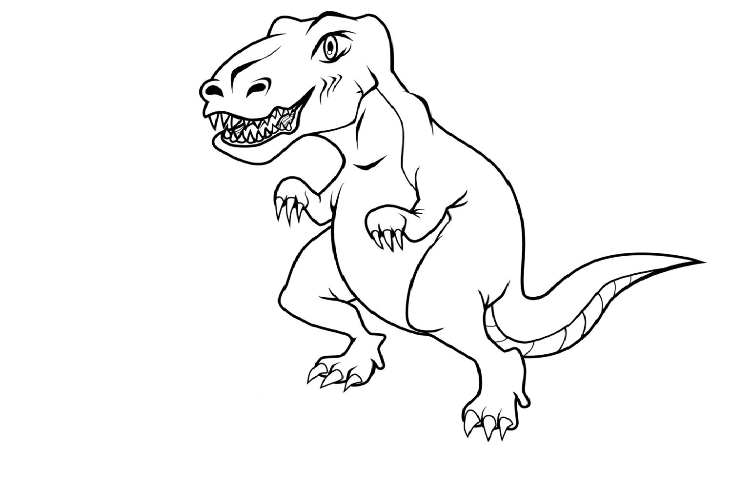 1500x1000 Simplified Free Printable Coloring Pages Of Di