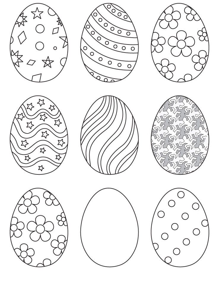 738x954 Pin By Valentines Day On Easter Coloring Pages Egg