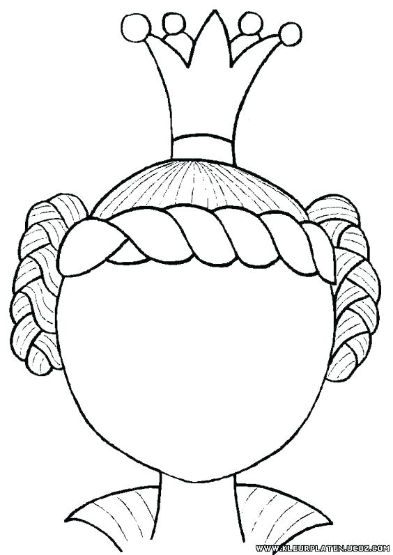 564x797 Blank Face Coloring Page Printable Blank Template Blank Baby Face