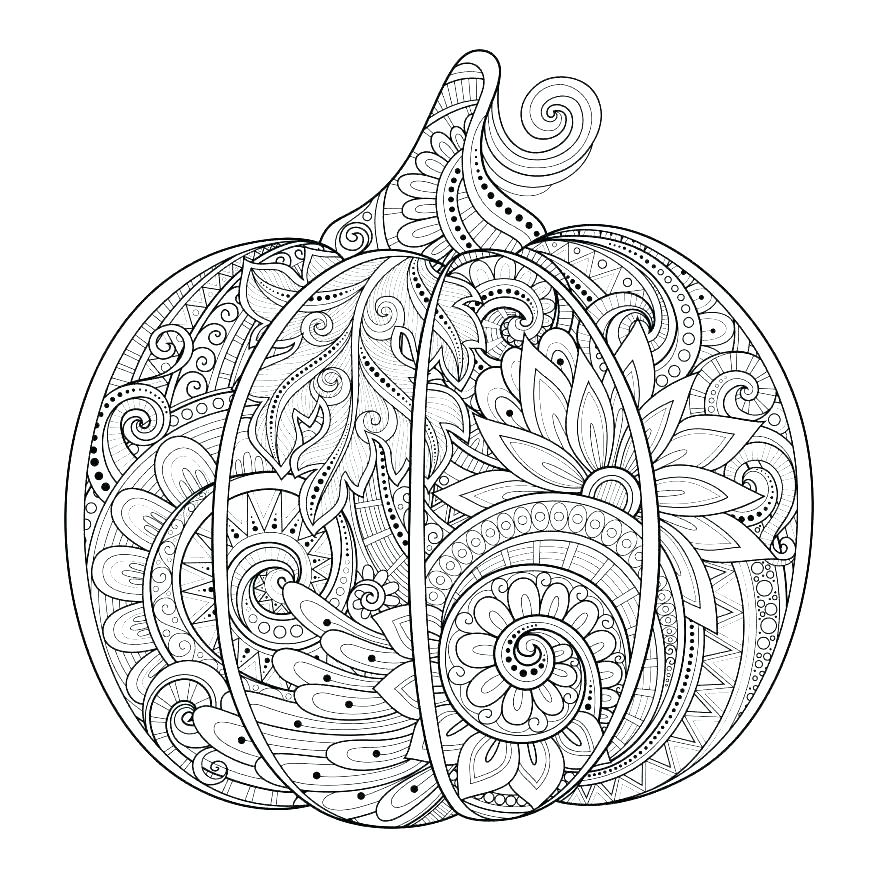 878x878 Pumpkin Coloring Page Blank Pumpkin Coloring Page Pumpkin Color