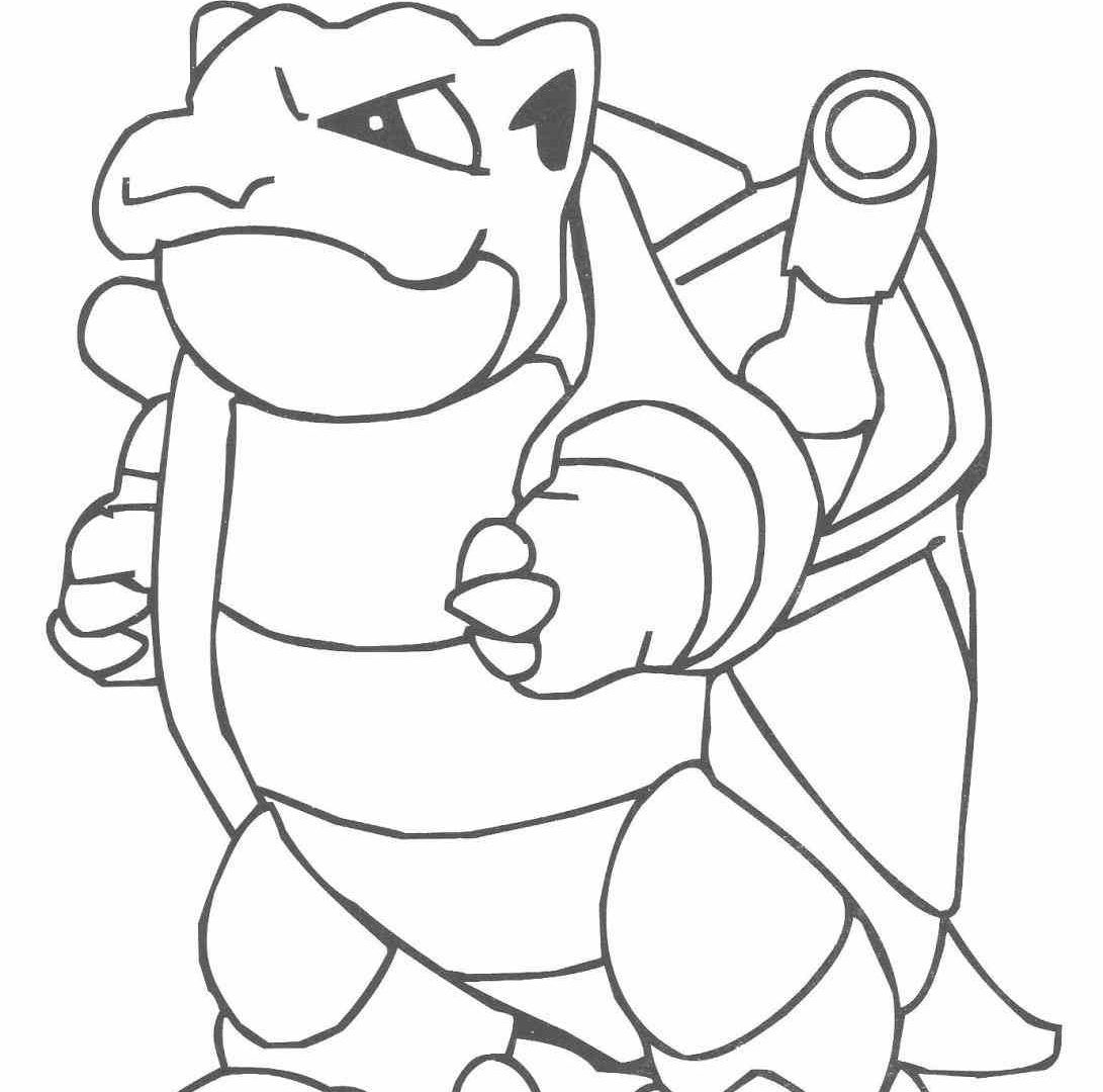 1091x1080 Download Pokemon Coloring Pages Mega Blastoise Incredible