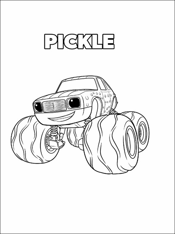 568x758 Blaze And The Monster Machines Coloring 5