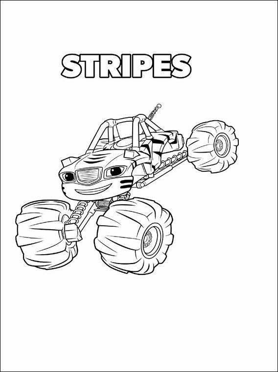 568x758 Blaze And The Monster Machines Coloring Pages 10