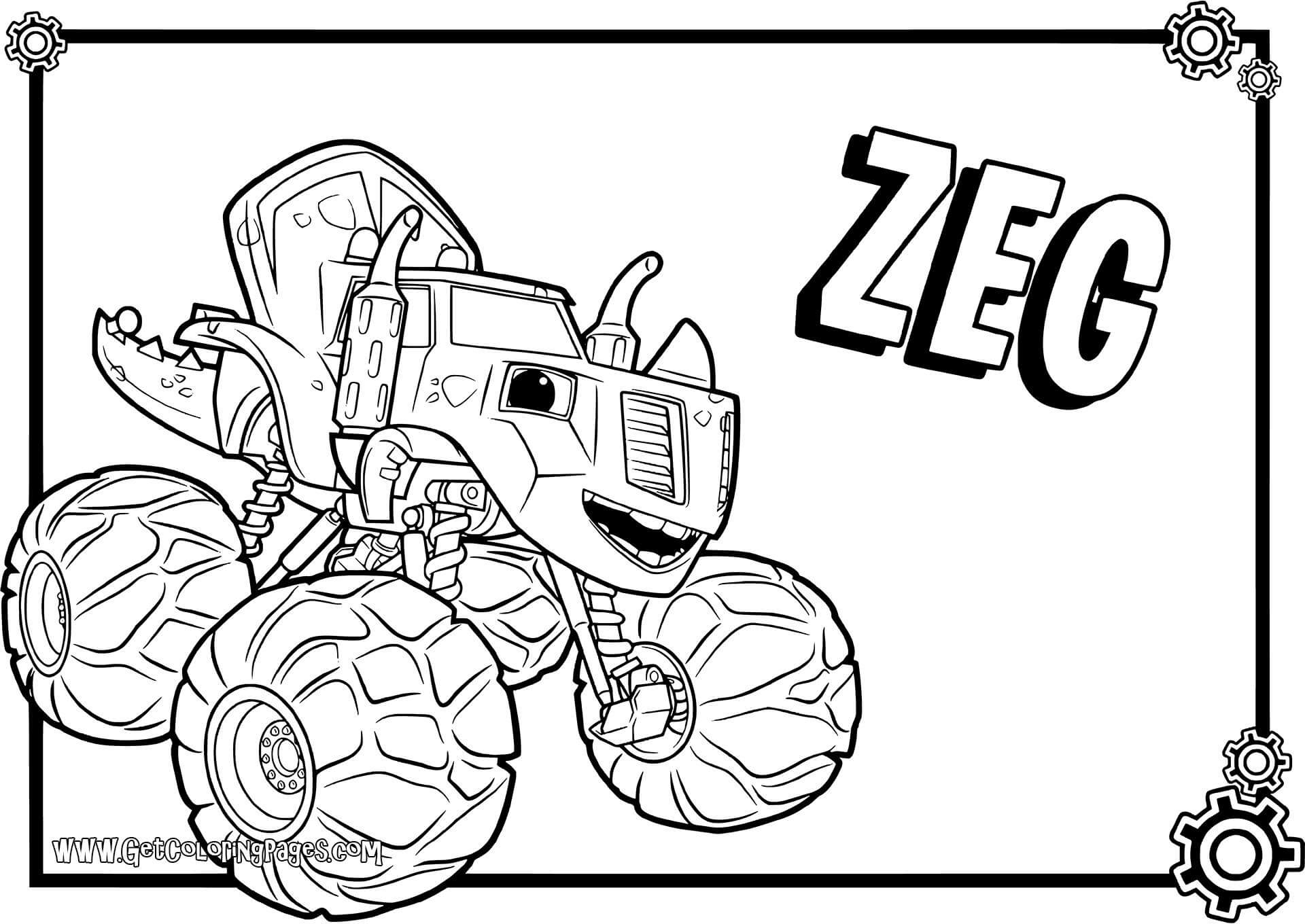 1920x1360 Bargain Blaze Coloring Pages Free And The Monster Machines