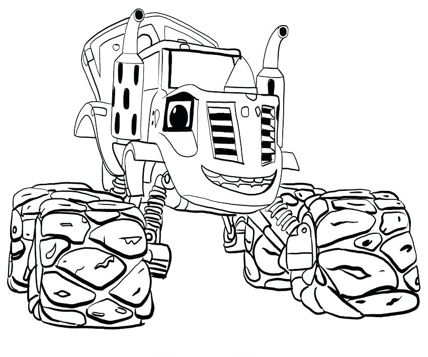 851x709 Blaze And The Monster Machine Coloring Pages Also Home Improvement