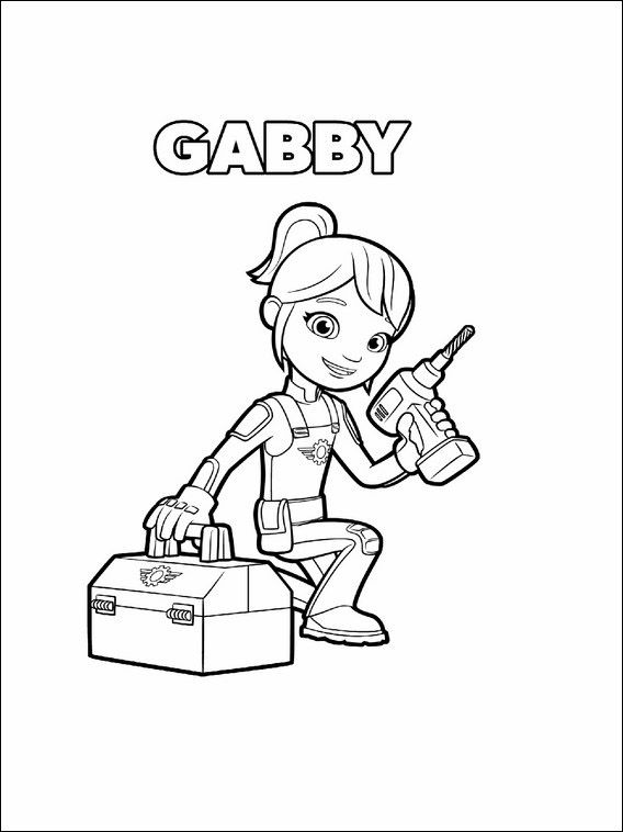 568x758 Blaze And The Monster Machines Coloring Pages 4 Parker Is 3