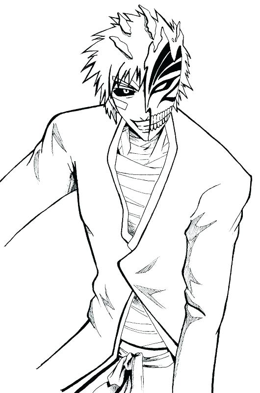 530x800 Bleach Printable Coloring Pages Bleach Color Pages Bleach Coloring