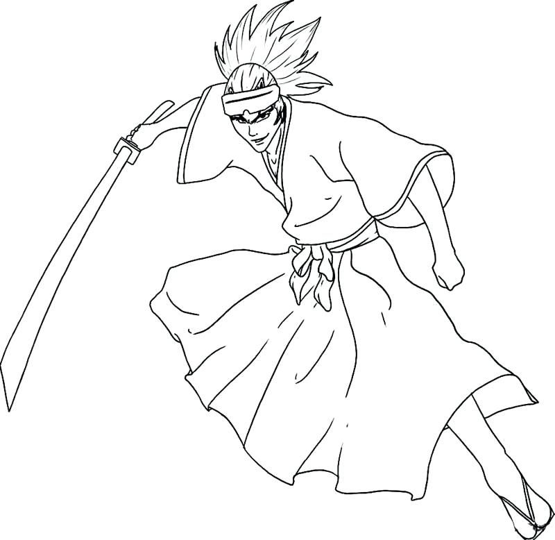 800x778 Coloring Pages Of Bleach Coloring Home Bleach Coloring Pages