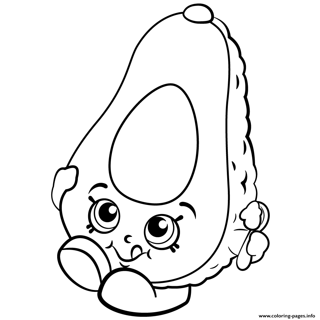 1024x1024 Coloring Pages Of Cute Shopkins Fresh Printable 3 M 2