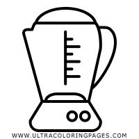 200x200 Blender Coloring Page
