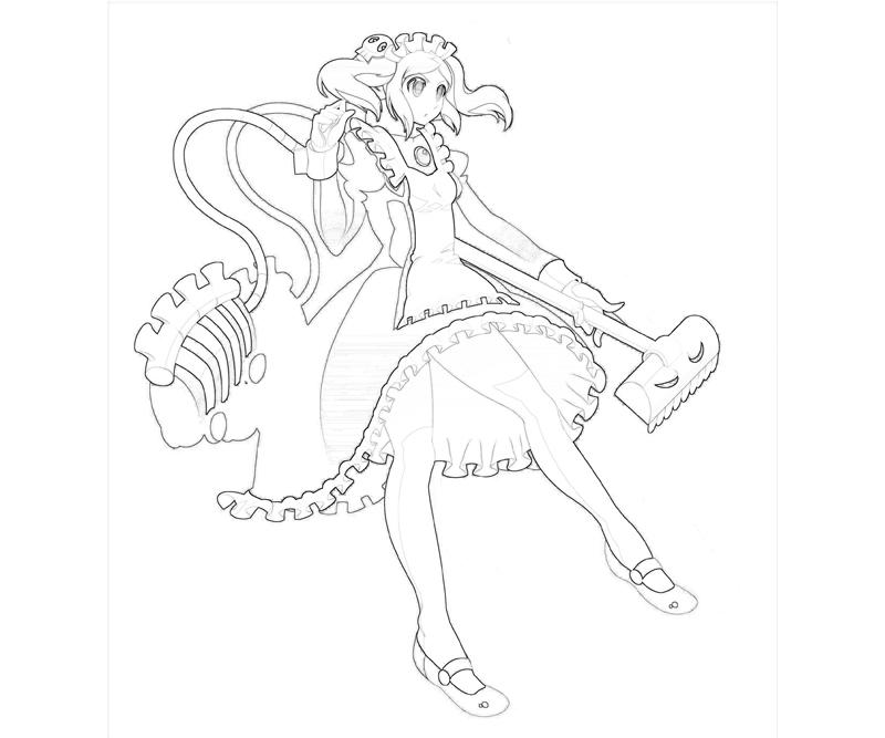 800x667 Skullgirls Bloody Marie Weapon Mario