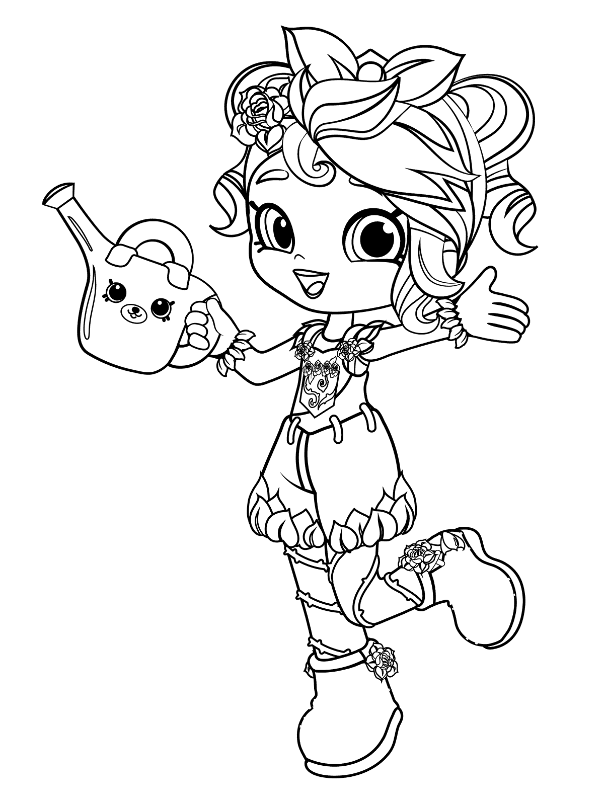1200x1600 Rosie Bloom Coloring Pages For Girls
