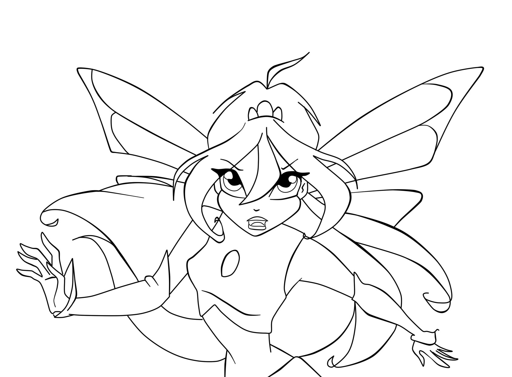 1688x1243 Bloom Winx Club Coloring Pages For Girls Best Of Dark Bloom