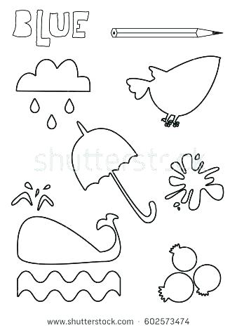 338x470 Yellow Coloring Page Crayon Coloring Page Blue Coloring Sheet