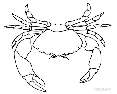 400x322 Fiddler Crab Coloring Page Image Clipart Images