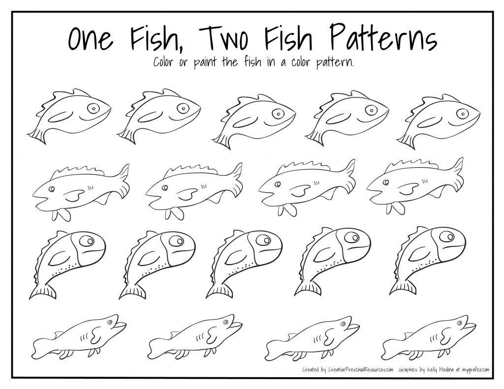1024x791 Dr Seuss Birthday March 2nd Fish Patterns School And Red Fish Red