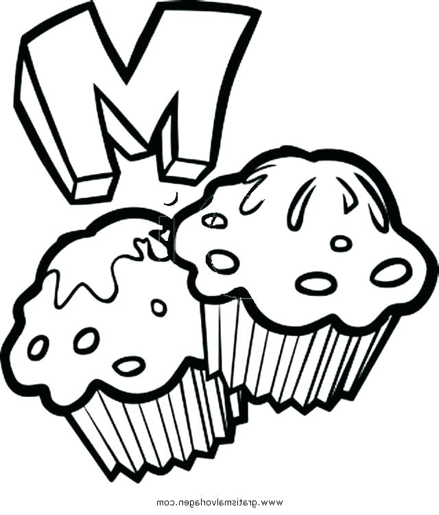 640x750 Coloring Page Muffin Coloring Page Muffin Blueberry Muffin