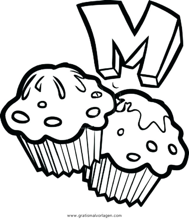 640x750 Muffin Coloring Page Good Blueberry Muffin Coloring Pages To Print