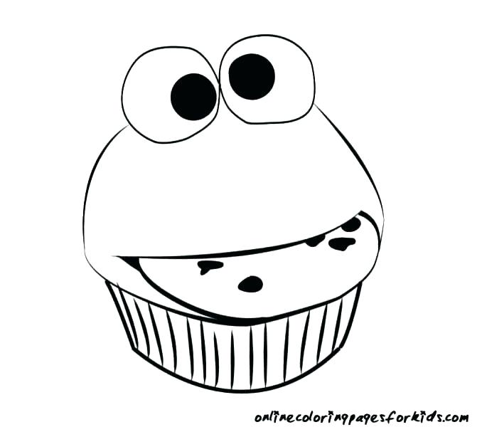 678x600 Muffin Coloring Pages Cute Cupcake Coloring Pages Muffin Coloring