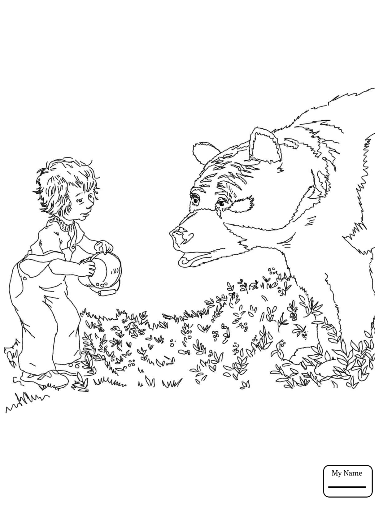 1224x1632 Blueberries For Sal Coloring Pages Printable Coloring For Kids 2018